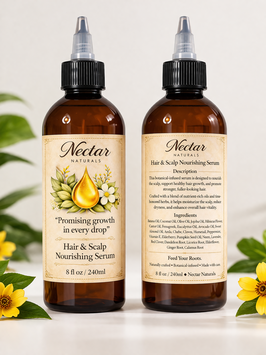 Hair & Scalp Nourishing Serum - 8oz